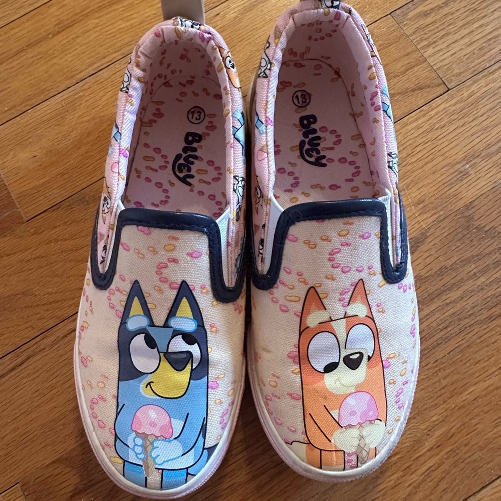 Kids Slip-On Shoes - Bluey